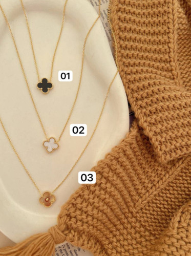 گردنبند متصل ونکلیف دخترانه آبکاری