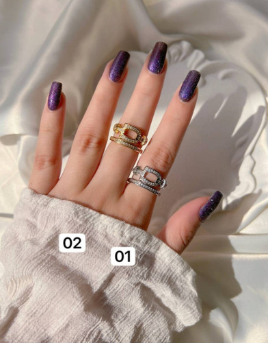 انگشتر جواهری زنانه طرح پرفروش ولوکس با کیفیت بالا