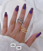 انگشتر بولگاری شیک ،انگشتر ماری زنانه طرح جواهری