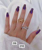 انگشتر جواهری زنانه،حلقه شیک طرح طلا