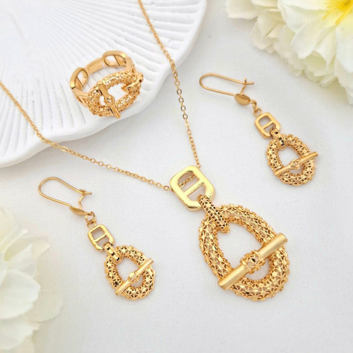 نیمست هرمس جدید گردنبند گوشواره انگشتر