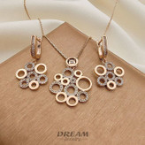 نیمست ژوپینگ دایره ای برند دریم نگین دار