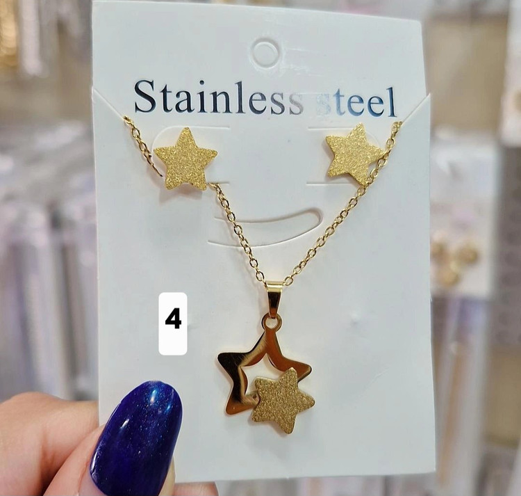 نیمست شنی مینیمال استیل ستاره کیفیت عالی رنگثابت