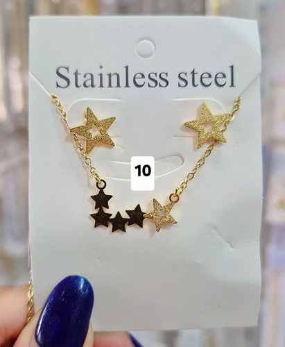 نیمست شنی مینیمال ستاره ای استیل متصل کیفیت عالی رنگثابت