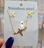 نیمست شنی مینیمال طرح ضربان دو استیل رنگثابت