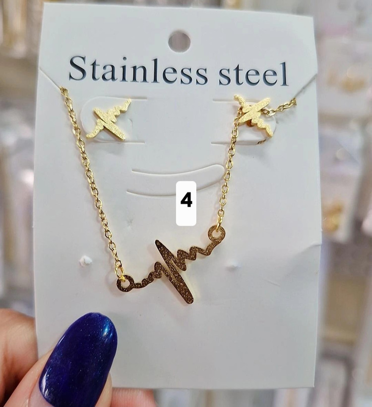 نیمست شنی مینیمال طرح ضربان دو استیل رنگثابت