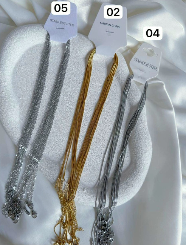 زنجیر دیپلمات سیلور استیل رنگ ثابت