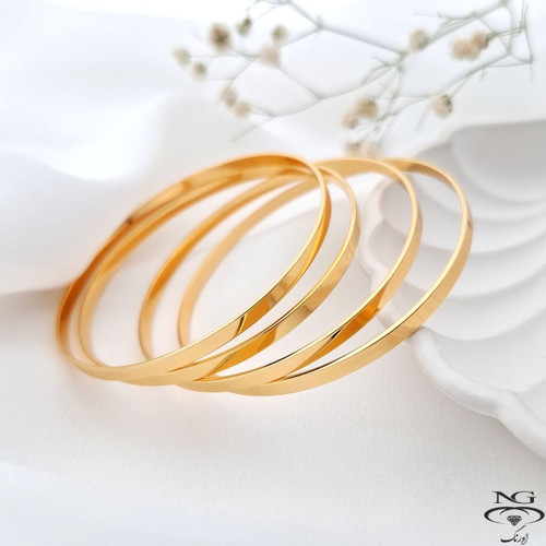 پک النگو آینه ای تخت ۲میل طلاروس ۶تایی