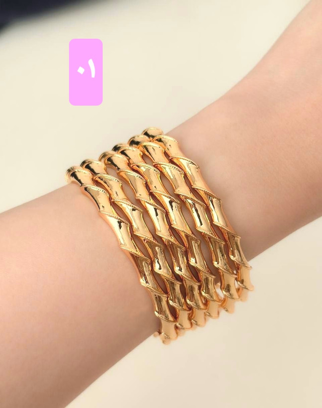 النگو قفلی طرح طلا