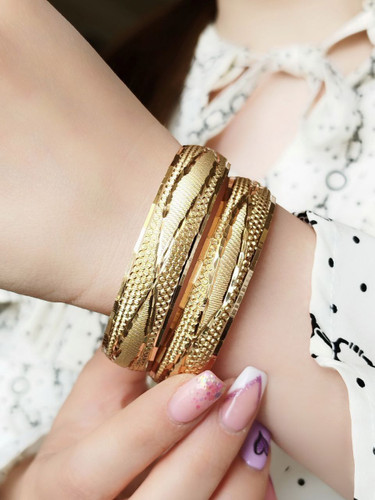 تکپوش زنانه طلاروس رنگ ثابت