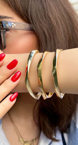 النگو طرح اپل طلاروس رنگ ثابت