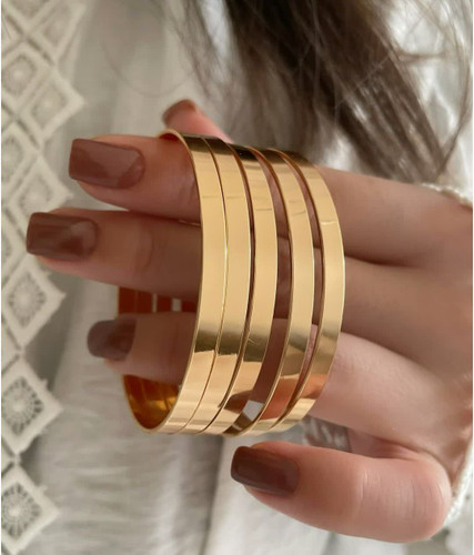 النگوآینه ای تخت ۴ میل برندYsx