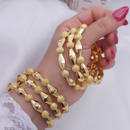 النگو قفلی اماراتی زنانه طرح طلا جدید وشیک