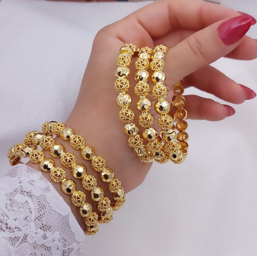 النگودستبندی اماراتی زنانه طرح جدیدطلا