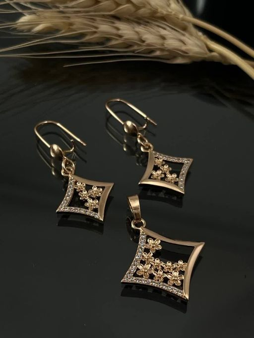 نیمست طرح طلا ژوپینگ رنگ ثابت