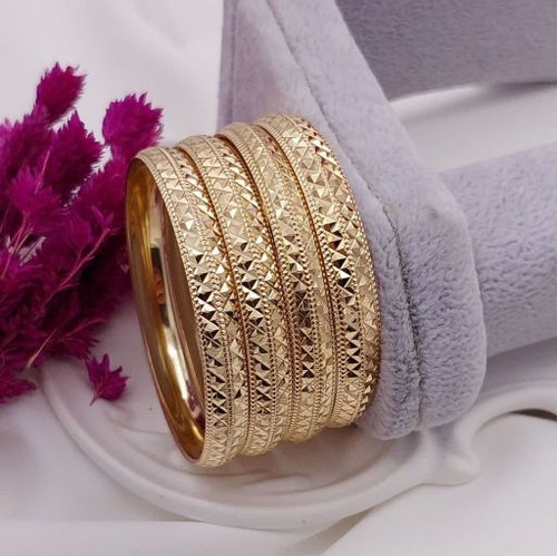 النگوپهن زنانه طلاروس اصل طرح طلا رنگ ثابت ۸میل