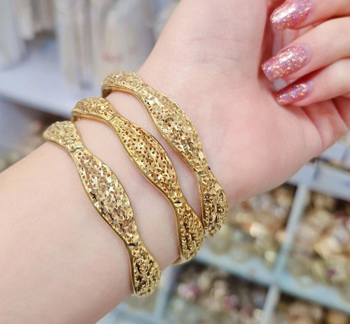 النگواماراتی توری طرح جدیدطلا،رنگ ثابت.طلاروس اصل