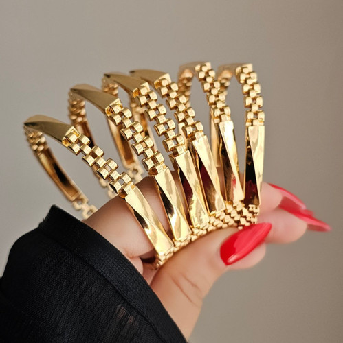 النگو ترکیبی طرح اپل و رولکس ؛طرح جدید طلا