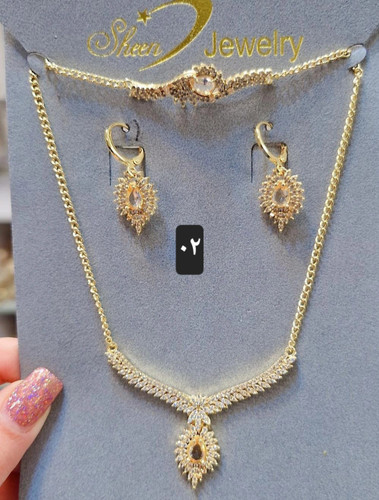 سرویس جواهری طلایی برند شین وارداتی براق