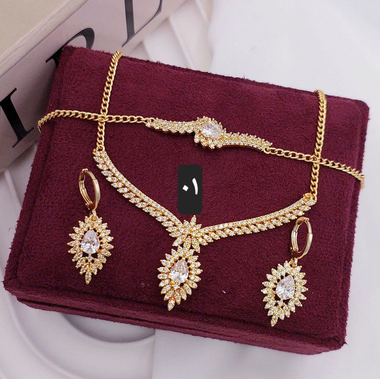 سرویس جواهری مجلسی رنگ ثابت کیفیت عالی