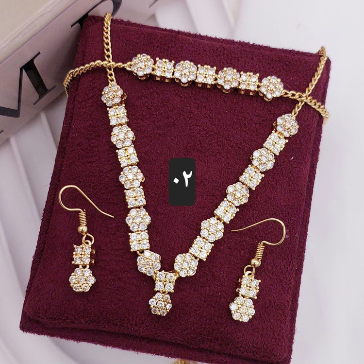 سرویس جواهری مجلسی رنگ ثابت کیفیت عالی باکارت گارانتی