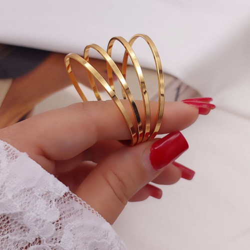 النگوبچگانه آینه ای ۲ میل برند معتبر ysx