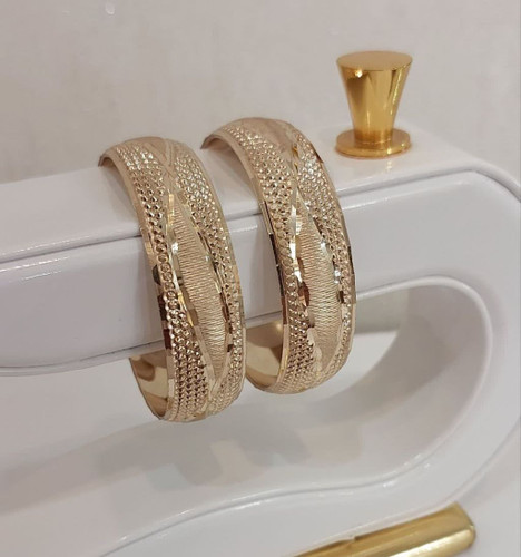 النگو تکپوش بچگانه طلاروس ۱ونیم سانت رنگ ثابت