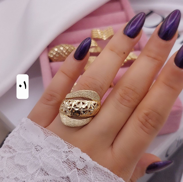 انگشترجدیدزنانه طلاروس اصل ضمانتی