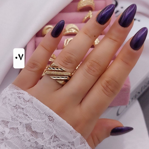 انگشتر جدیدطلاروس زنانه رنگ ثابت