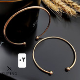 بنگل مینیمال ترند ژوپینگ،زنانه ومردانه مشابه طلا ،آبکاری طلا ۱۸عیار