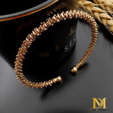 بنگل خاویاری طرح طلا رنگ ثابت وضدحساسیت