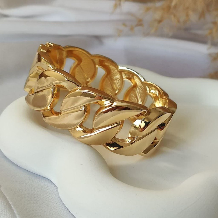 بنگل کارتیر استیل پهنا ۲.۳ سانت رنگ ثابت