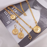 سرویس لوکس ورساچه طرح طلا رنگ ثابت وضدحساسیت