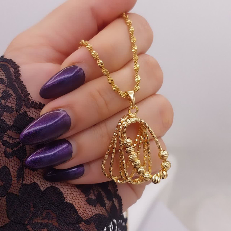 نیمست آلبرنادو جدیدطرح طلا رنگ ثابت آبکاری طلا۱۸