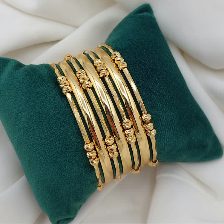 النگوآینه ای جدیدطرح طلا. آینه ای پهن دامله باآلبرنادو۳گوی اصل