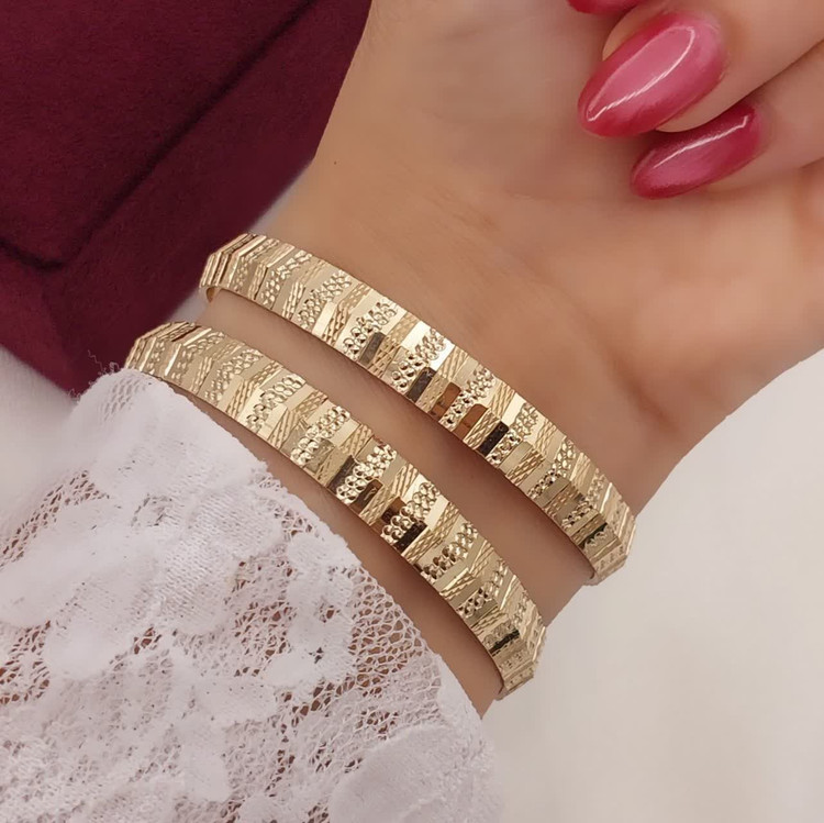 النگوطلاروس اصل جدید،طرح طلا. ۸میل پک۲عددی