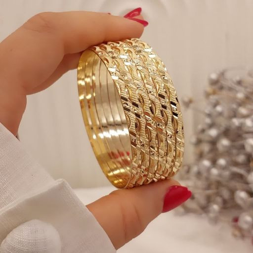 النگو طلاروس اصل جدید زنانه طرح طلا تضمینی ۳میل