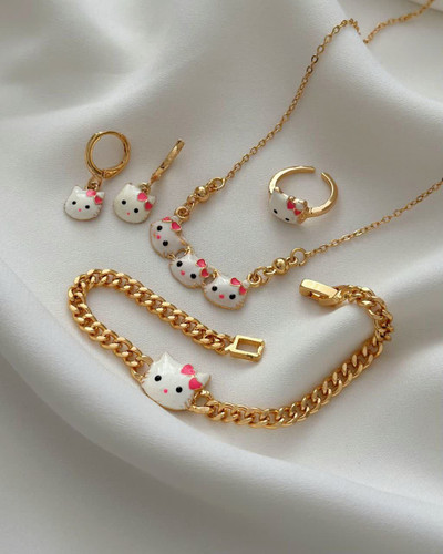 سرویس کیتی بچگانه طرح طلا. وارداتی باکیفیت