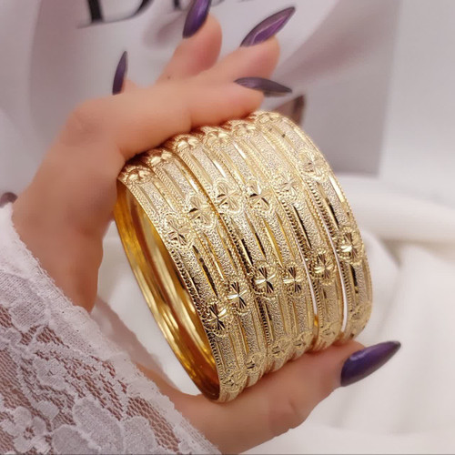 النگوطلاروس پهن اصل جدید طرح طلا رنگ ثابت