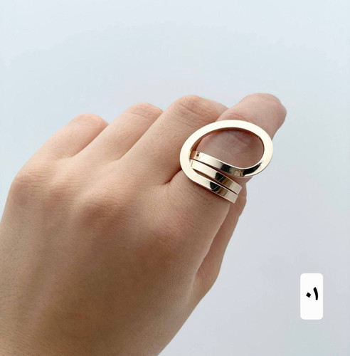 انگشتر فشن دخترانه آبکاری