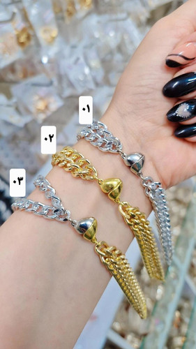 ست دستبند کاپلی کارتیر مگنتی جفتی بادوام بالا وارداتی