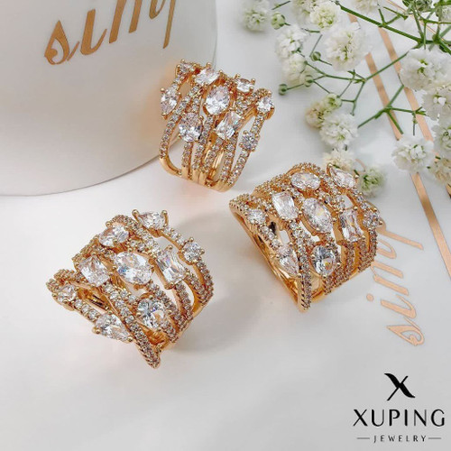 انگشتر جواهری لوکس زنانه مجلسی برندمعتبرژوپینگ