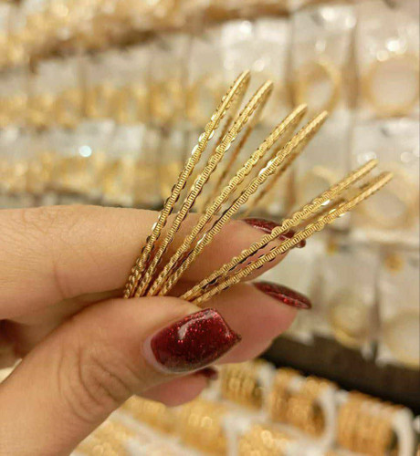 النگوطلاروس اصل جدید طرح طلا ۲میلی رنگ ثابت