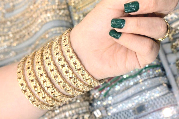 النگو کاتیر اماراتی طلاروس جدیدطرح طلا ضمانتی ۸میل