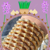 النگو استخوانی اماراتی طرح طلا جدید رنگ ثابت تضمینی