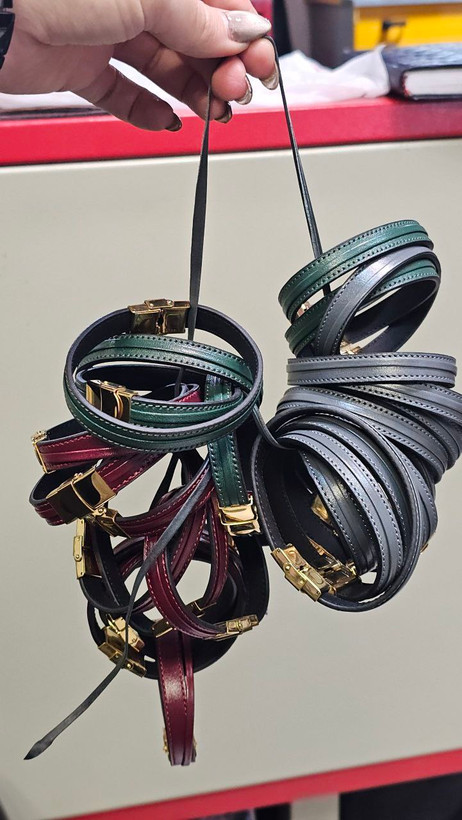 دستبند چرم دخترانه بینهایت در رنگبندی