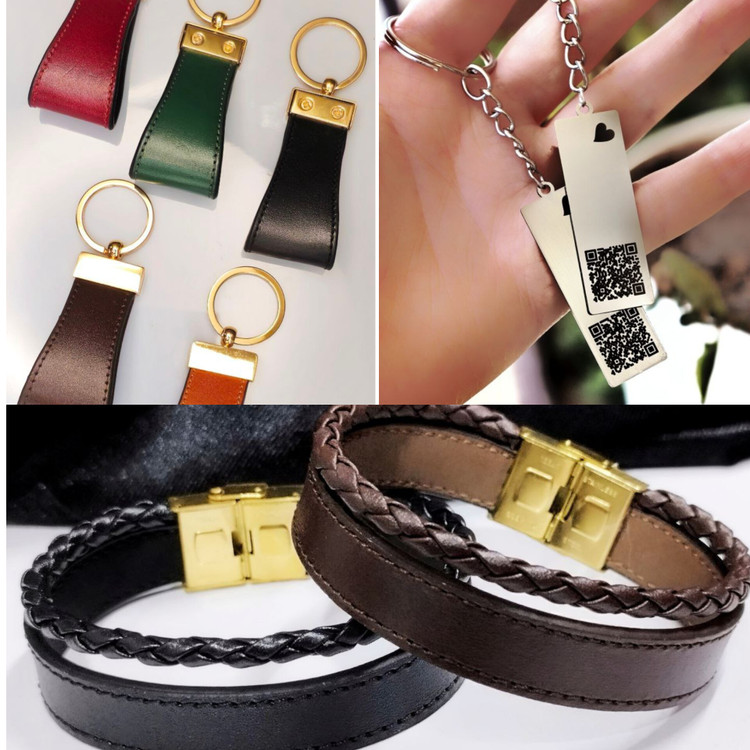 پلاک حک بارکد و اسم