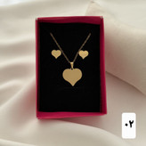 نیمست مینیمال دخترانه طرح طلا رنگ ثابت وضدحساسیت استیل