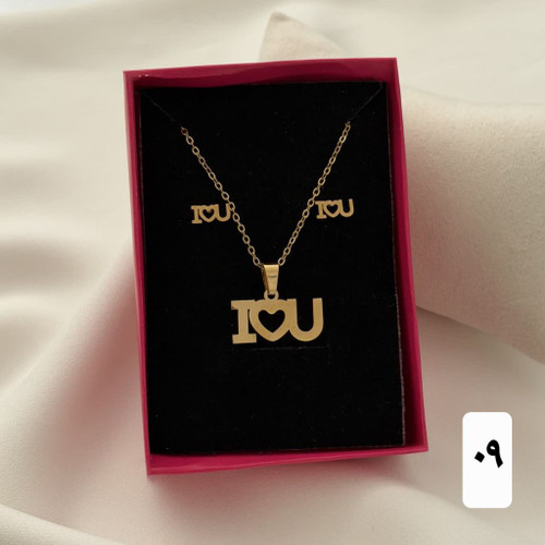 نیمست مینیمال دخترانه طرح طلا رنگ ثابت وضدحساسیت استیل