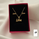 نیمست مینیمال دخترانه طرح طلا رنگ ثابت وضدحساسیت استیل